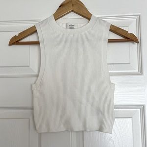 Aritizia Wilfred White Reso Sweater